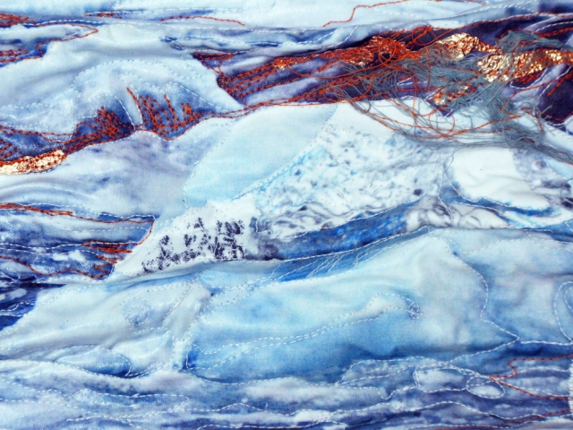 Sandra Meech, Ice Slice, detail